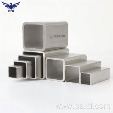 High Quality Square Titanium Tube